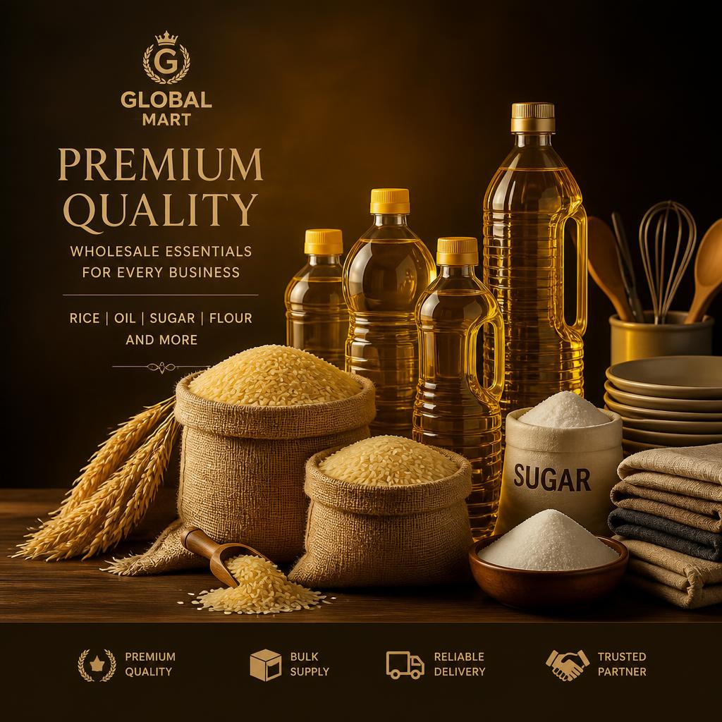 Rice, Vegetable Oils & Kitchen Essentials